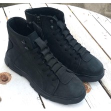 Bags Shoes Bulldozer 220009 Erkek Hakiki Nubuk Deri Casual Bot