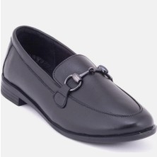 Bags Shoes Venüs 2441185K Kadın Hakiki Deri Tokalı Günlük Loafer Babet