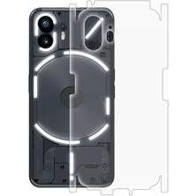 ECR MOBILE Nothing Phone 2 ile Uyumlu Mat Tpu Arka Kaplama 360
