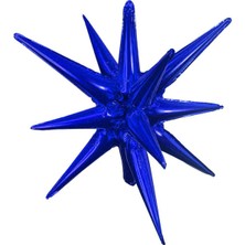 Patladı Gitti Lacivert Kutup Yıldızı Folyo Balon 27 Inç 60  cm