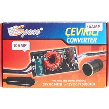 Space Converter Çevirici (24-12V Çevirici) 10 Amper / ICCA50