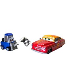 Disney Cars Ikili Karakter Araçlar Double Clutch Daley-Jet Robinson DXV99 / HTX17