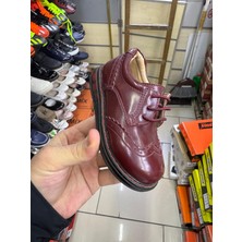 Bayrak Bebe Bordo Rugan Şık Comfort Özel Gün Casual