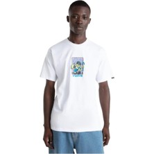 Vans Robbie Ss VN000K7JWHT1 Beyaz Tişört