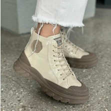 Bags Shoes Guja 24K311-4 Kadın Kaymaz Taban Spor Rugan Bot