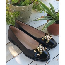 Bags Shoes Nish N2526 Hakiki Deri Premium Babet