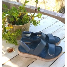 Bags Shoes Bulldozer 231531 Kadın  Deri Anatomik Comfort Taban Günlük Cırtlı Sandalet