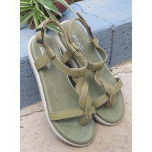 Bags Shoes Bulldozer 221747 Kadın Hakiki Deri Parmak Arası Sandalet