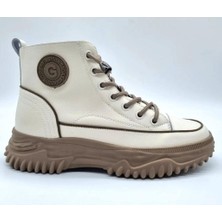 Bags Shoes Guja 25k310-13 Kadın Hakiki Deri Kaymaz Taban Günlük Spor Bot