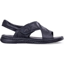 Pierre Cardin Pc-7148 Erkek Hakiki Deri Ultra Comfort Anatomik Taban Sandalet