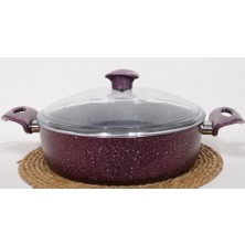 Imza Granit 24 cm Basık Tencere ( Pilav,dolma,karnıyarık)