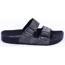 Bags Shoes Pierre Cardin PC-7241 Erkek Tokalı Çift Bant Terlik