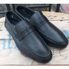 Bags Shoes 15002 Tzeus Erkek Deri Klasik Loafer Ayakkabı