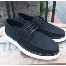 Bags Shoes Bulldozer 231066 Hakiki Nubuk Deri Erkek Yüksek Comfort Tabanlı Navigator Marine Casual Ayakkabı