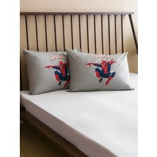 Spiderman Baskılı Yastık Kılıfı 2'li 50X70 cm