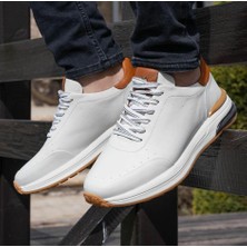 Bags Shoes Marcomen 19512 Erkek  Deri Günlük Premium Casual Sneaker Ayakkabı