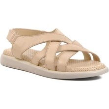 Bags Shoes Bulldozer 221506 Kadın Deri Günlük Sandalet