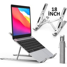 Vanckey Alüminyum Ayarlı Laptop Macbook Uyumlu Notebook Yükseltici Tutucu Stand