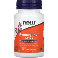 Now Foods, Pycnogenol, 100 mg 60 Veg Capsules