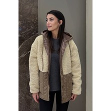 Love The Wind Peluşlu Kesim Mont