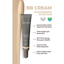 Kapatıcılık,Doğal Parlaklık Sağlayan SPF15 Faktör Nemlendiren BB Krem - BB Cream 10 Fair to Light