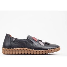 Venüs 2010719Y Kadın Hakiki Deri Ultra Comfort Esnek Taban Saraç Dikişli Günlük Ayakkabı