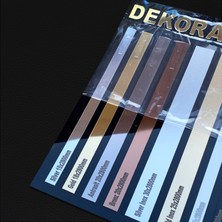 Dekoralya Ayna Görünümlü Dekoratif Şerit ( Gold )