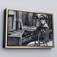 Çerçeveli Charlie Chaplin TABLOSU-6619