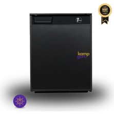 Berhimi Premium Black 85 Litre Buzdolabı Siyah (Sağ Yönlü Kapak)