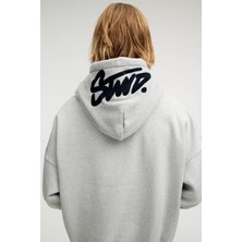 Actıve Moda-Erkek Sweatshirt  Stwd  Baskılı Hodies  3 Iplik Kompakt Kumaş (Içi Pamuklu)