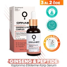 Gınseng & Peptıde Yaşlanma Etkilerine Karşı Serum