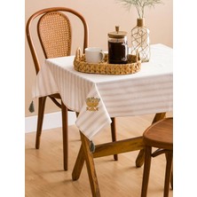 LC Waikiki Home Nakışlı Püsküllü Masa Örtüsü 90 x 90  cm