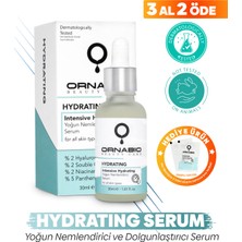 Ornabio Yoğun Nemlendirici ve Dolgunlaştırıcı Serum - Hyaluronik Asit Kolajen Niacinamide Panthenol 30 ml