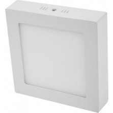 Maxled Yüksek Verimli 6W Sıva Üstü Kare LED Panel Armatür- Beyaz Kasa- Kare Tasarım | Enerji Tasarruflu, Uzun Ömür