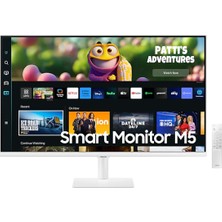 Samsung M5 (2025 Model) 32 Inç Fhd Wi-Fi+Bluetooth+Smart Hub+Akıllı Kumanda Hoparlörlü Smart Tv (2 Yıl Samsung Türkiye Garantili)