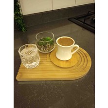 Tam Life And Home Bambu Oval Dekoratif Sunum ve Kesme Tahtası 17X25