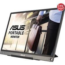 Asus Zenscreen MB16ACE 15.6 IPS 1920X1080 5ms Usb-C 3yıl Mat Ekran , Usb-C To A Adaptor, Dusuk Mavı Isık Tasınabılır USB Monıtor