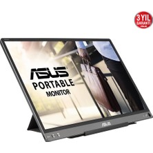 Asus Zenscreen MB16ACE 15.6 IPS 1920X1080 5ms Usb-C 3yıl Mat Ekran , Usb-C To A Adaptor, Dusuk Mavı Isık Tasınabılır USB Monıtor