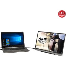 Asus Zenscreen MB16ACE 15.6 IPS 1920X1080 5ms Usb-C 3yıl Mat Ekran , Usb-C To A Adaptor, Dusuk Mavı Isık Tasınabılır USB Monıtor