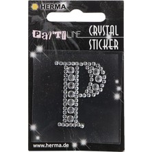 Herma Kristal Etiket Harf P