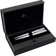 Steelpen Carens Serisi P264 Parlak Krom Tükenmez Kalem+ Versatil Kalem