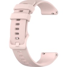 Dmay Huawei Watch Gt Runner- Gt Runner 2 Uyumlu Damalı Silikon Kordon Kayış 22MM