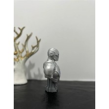 Karga Works Marvel Iron Man Büst Figürü Gümüş Renk 12,5cm - Demir Adam