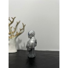 Karga Works Marvel Iron Man Büst Figürü Gümüş Renk 12,5cm - Demir Adam