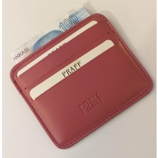 Bags Shoes Praff 180222 Hakiki Deri Unisex Mini Kartlık