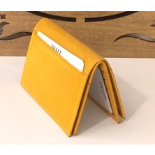 Bags Shoes Praff 06112021 Unisex Hakiki Deri Kelebek Kartlık