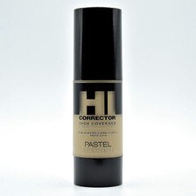 Pastel Profashion Hi Corrector High Coverage Liquid Foundation Likit Kapatıcı Fondöten 406 (30 ml)