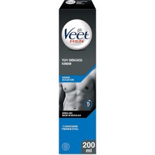 Veet Men Tüy Dökücü Krem Erkeklere Özel Hassas Ciltler Için (1 x 200 Ml)