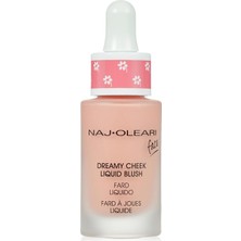 Naj Oleari, No Dreamy Cheek Liquid Blush 01, Allık, Açık Pembe