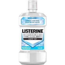Listerine Advanced White Hafif Tat Ağız Bakım Suyu 500 ml